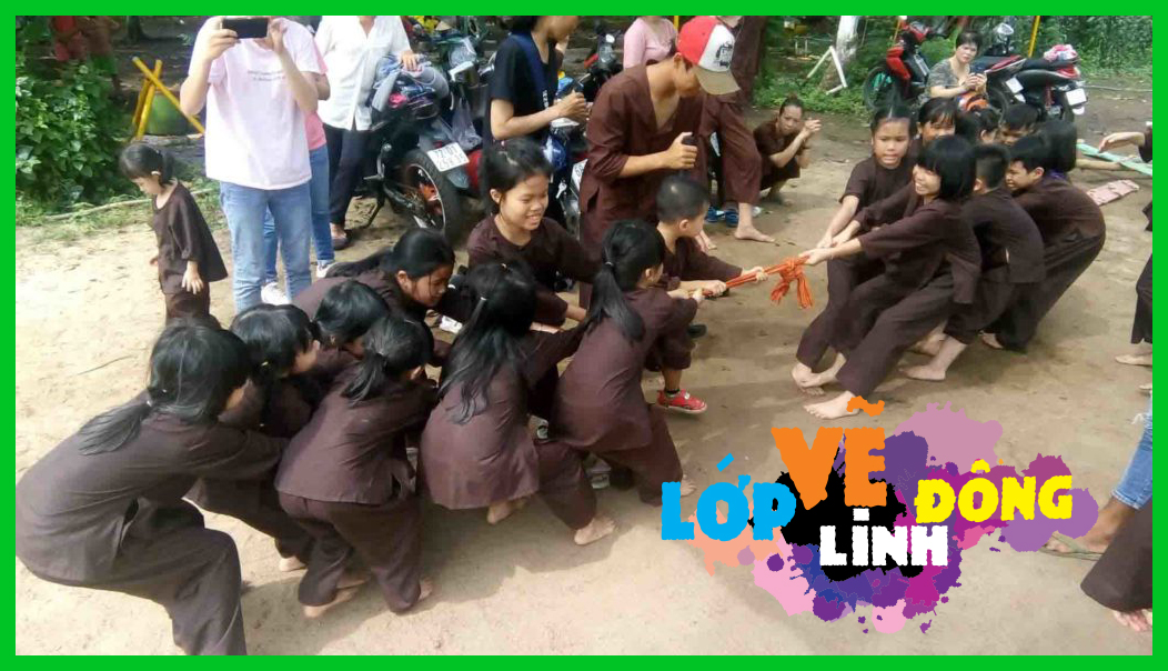 Lớp Vẽ Linh Đông tổ chức dã ngoại nhà vườn 2019